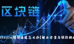 Tokenim转错通道怎么办？解决方案与预防措施