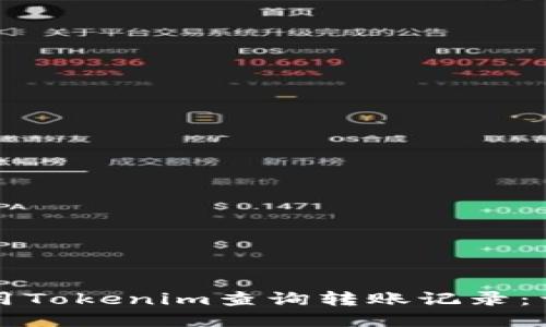 如何使用Tokenim查询转账记录：详尽指南